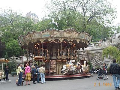 Carousel near Montmartre