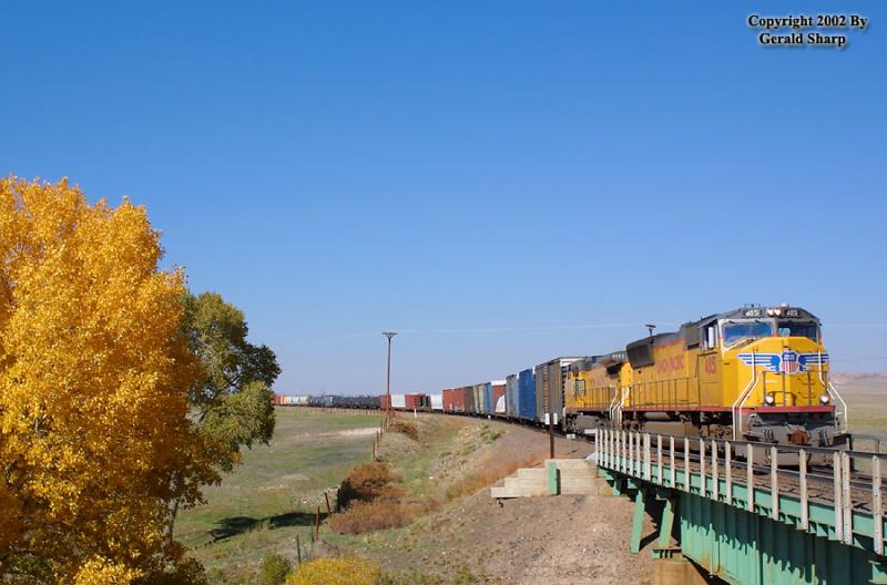 UP 4851 South At Carr, Colorado