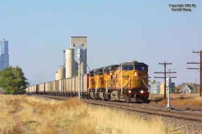 UP 6787 South At Nunn, Colorado