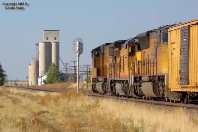 UP Northbound At Nunn, Colorado