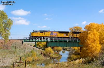 Autumn Colors On The Union Pacific - 2002