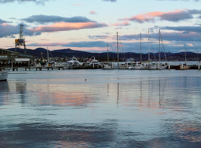 Tasmania: Hobart harbour