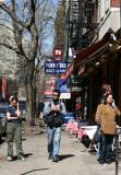 Intersection on Thompson at Bleecker Street