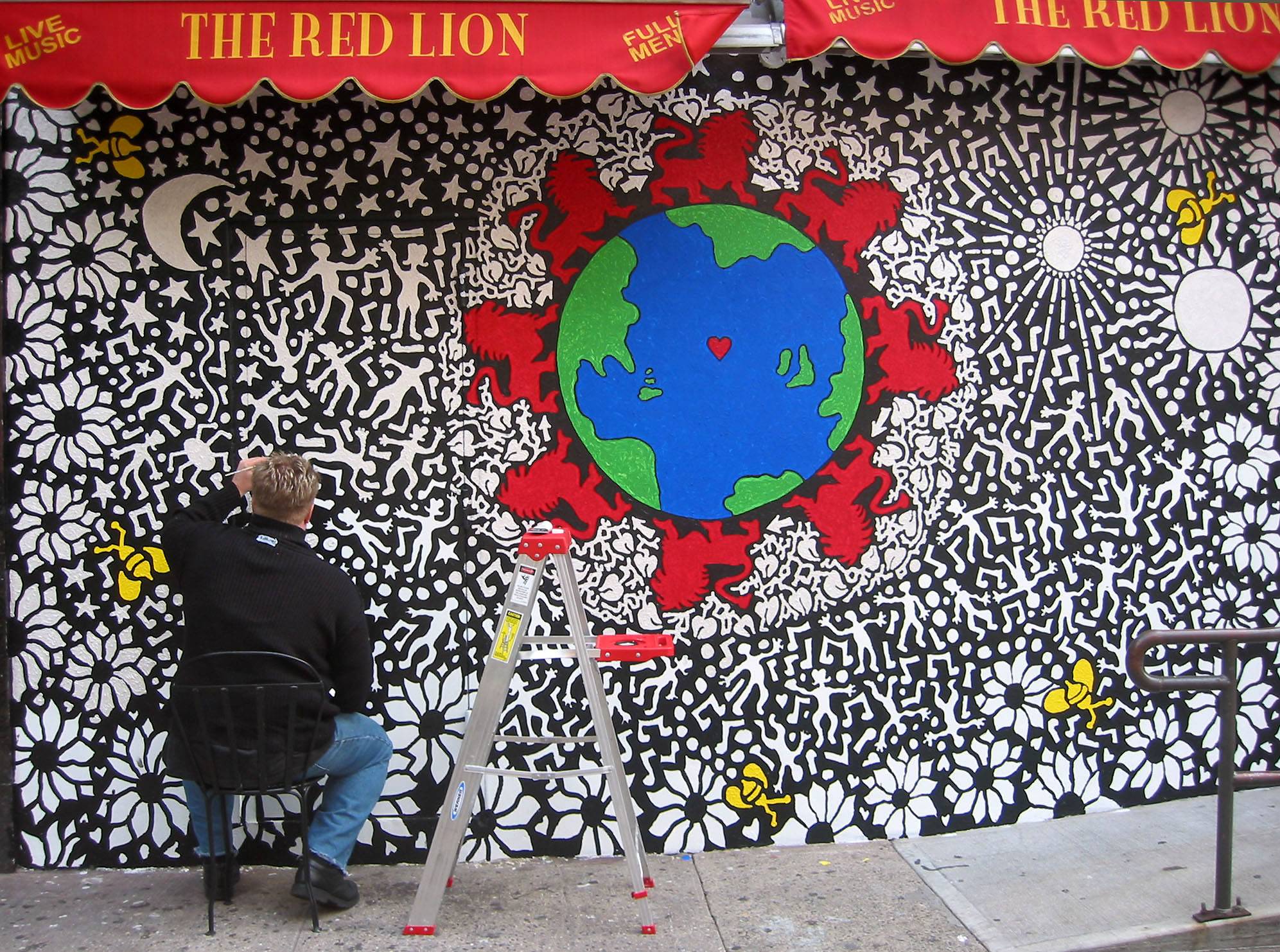 Red Lion Mural