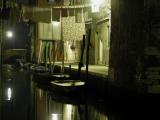 Night over a canal in Cannaregio