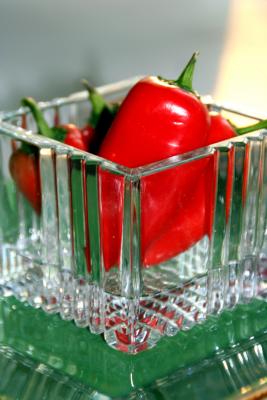 peppers in the light