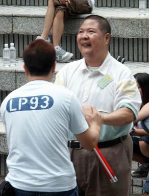 Heart-warming party at Hong Kong Park