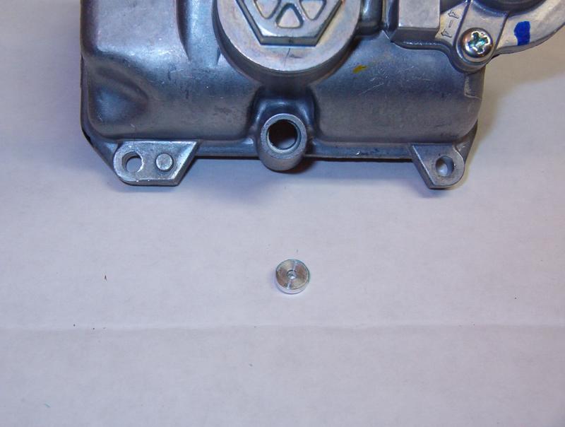 Removed Fuel Screw Cover