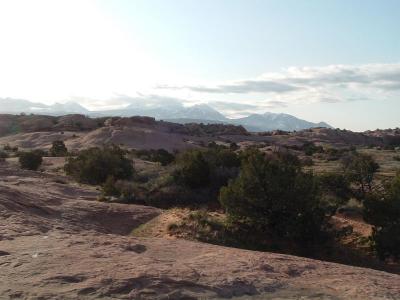 View of the La Salle mountian range.