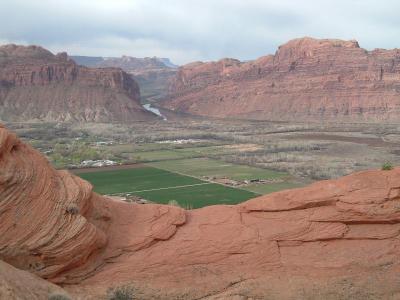 Moab and Colorado river.
