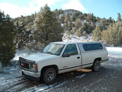 Camping high in the Toiyabe Mountain Range.
1st night