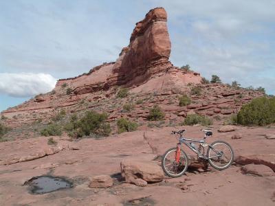 Rock formation up-close