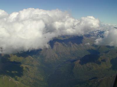 Valley Shadowed by Clouds ...