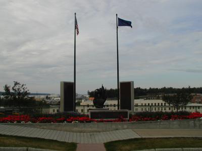 The Eisenhower Alaskan Statehood Monument