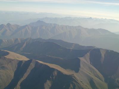 Mountains in the Mist ... Au Revoir, Alaska ...