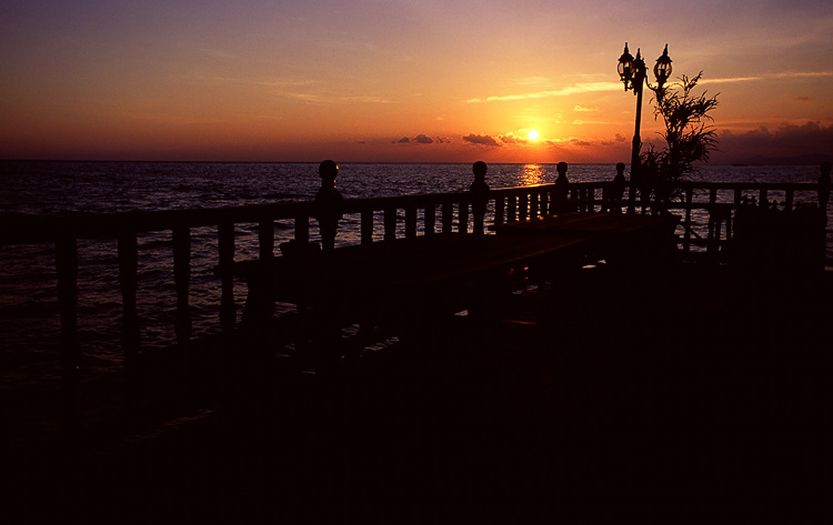 Sunset on Mabul Island ~ Malaysia