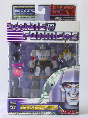 MegaSCF TF-03-X1 Destron Leader Megatron Metallic Version - Limited Edition