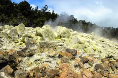 DSC_3614 Sulfur Pit at Kilauea Volcano