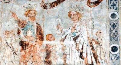 Church Fresco at Tiefencastle Circa 800 AD