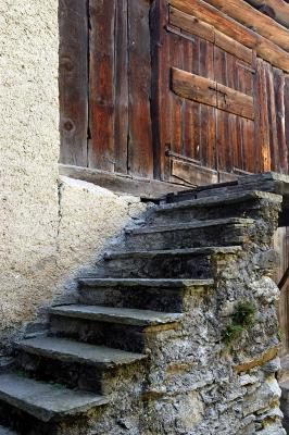 Stairs in Soglio