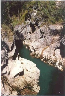 Gorge in Bavaria 