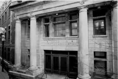 YMCA Building Main Entrance