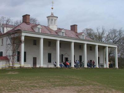 the River side of Mount Vernon