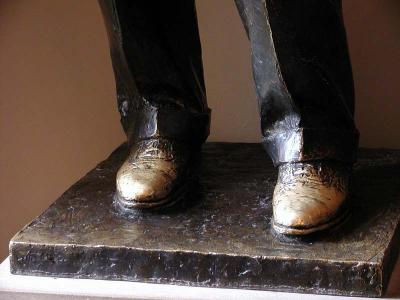 Will Rogers' polished shoes