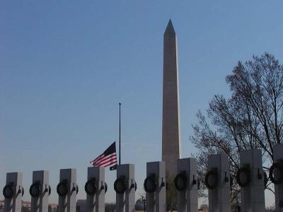 Columns to the States; Washington Monument