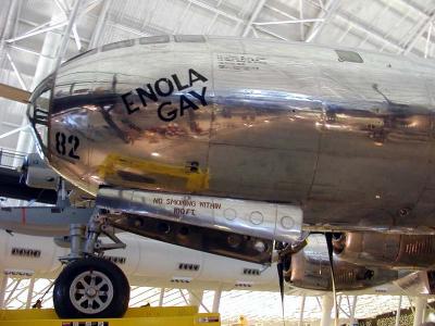 Enola Gay...survived dropping the bomb...
