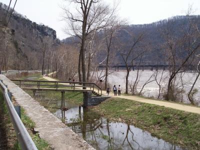 C&O Canal and River at Harpers Ferry