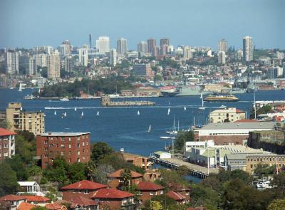 A different view of Sydney Harbour