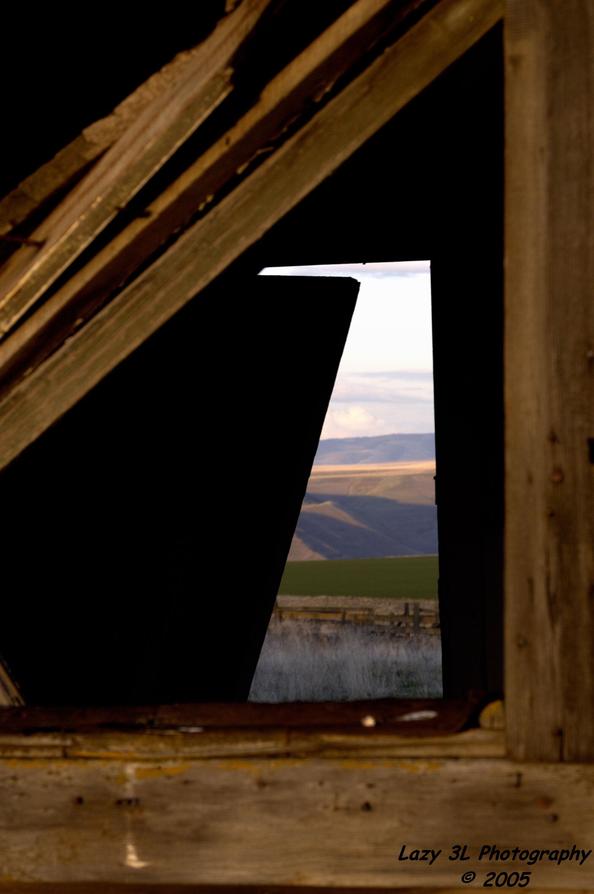 Hostettler House<br>The view, once upon a time