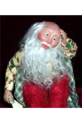 Santa close up view SOLD