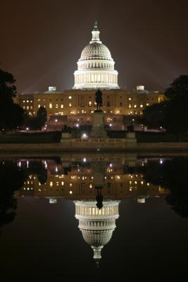 Capitol and reflecting pool