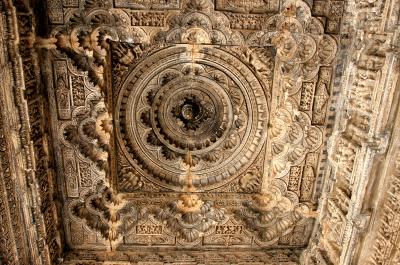 Detail - Ceiling, Saas Bahu Temple, Nagda