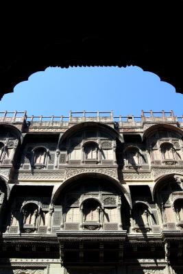 Thru Arch - Facade, Jhanki Mahal, Mehrangarh Fort