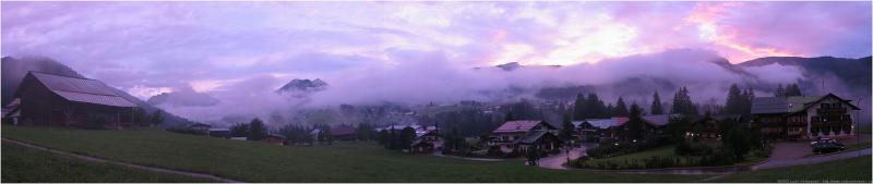 Kleinwalsertal - Riezlern - Blick auf Ifen (24.7.2003)