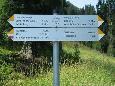 Immer auf den richtigen Weg
