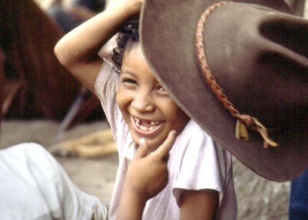 boy with hat