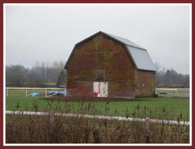 Barn on the farm.