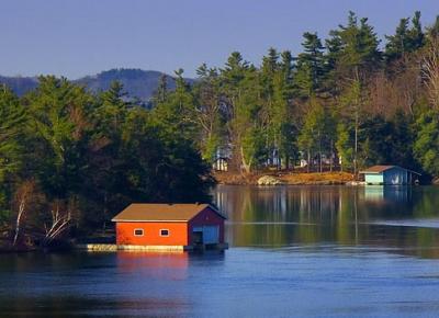 Red Boathouse