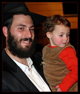 Proud Chasid Dad and Future Rabbi