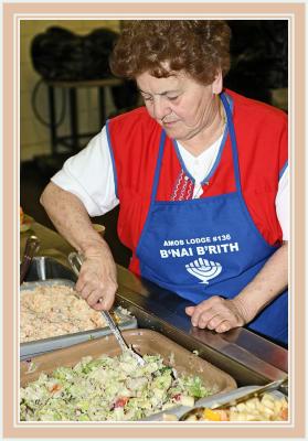 Amos Lodge B'nai B'rith Day at the Soup Kitchen