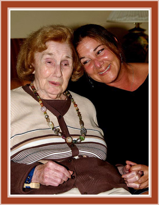 Giving Comfort To Mother at the Jewish Home