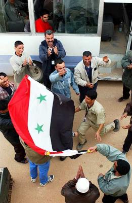Al Asad Iraqis vote on historic Election Day
