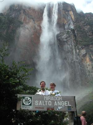 P&J & Angel Falls - yes we know there's a lot of photos