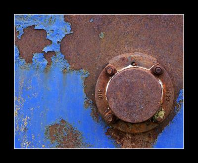 Blue Tank Corrosion by Neil Paskin