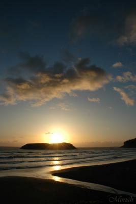 Hunter Island Sunset (04-18-05)