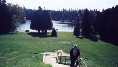 Mum at Rockwood Lake Conservation Area.